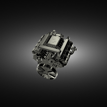 v8 diesel juego motor 3d print model - Mito3D