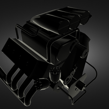 v8 traîne moteur 3d print model - Mito3D
