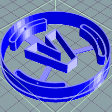 v fortnite currency cookie cutter home cookies sharp coin 3d print model - Mito3D