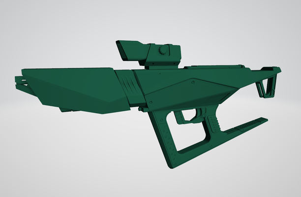 va'ruun inflictor replica starfield gun cosplay mantis starshard freestar ranger 3d print model - Mito3D