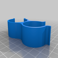 il tubo di aspirazione del supporto della clip casa organizzazione aspirapolvere vuoto hoover 3d print model - Mito3D