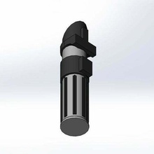 Vader ışın kılıcı bic çakmak Kulp destek Darth 3d print model - Mito3D