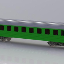 vagon carload dimitrov 29-20 vários cfr de trem tren 3d print model - Mito3D