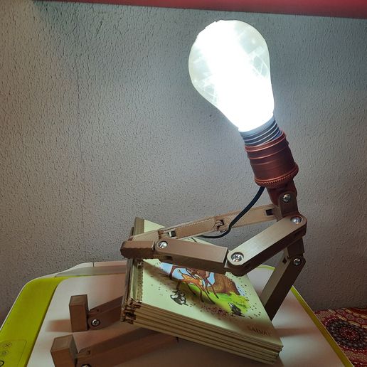 valador reading lamp original table light 3D print model - Mito3D