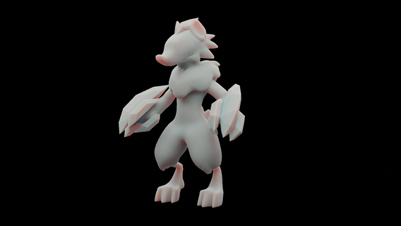 Valash obtenu tem tempédia mignonne créature monstre figure figurine jouet Jeu modèle 3d print model - Mito3D