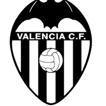 valencia cf vari escudo liga espa ola equipo emblema campionato spagnolo 3d print model - Mito3D