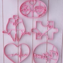 valentine's day cutters pack love cookie cutter cookies 3d print model - Mito3D