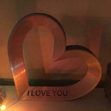 valentine's day heart ornament home gift love 3d print model - Mito3D