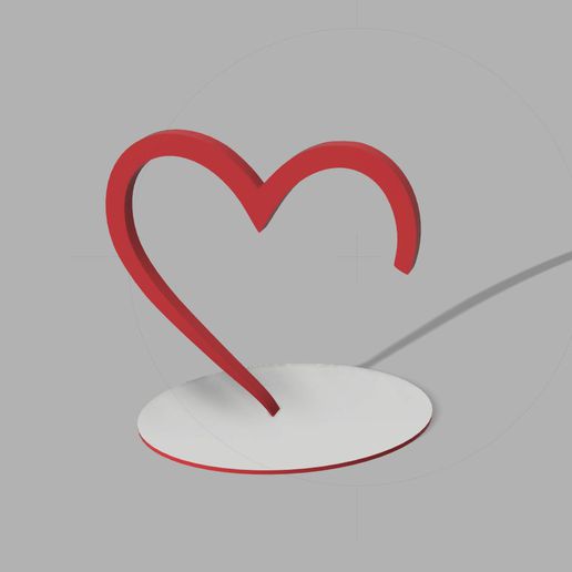 valentine's day heart decoration love st valentine 3D print model - Mito3D
