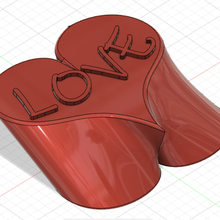 sevgililer gün kalp hediye aziz sevgili 3d print model - Mito3D