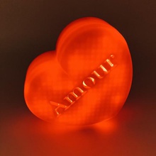 Sevgililer Günü kalp çeşitli aşk 3d print model - Mito3D