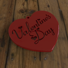 valentine's day keychain valentine gift love stl file 3d print model - Mito3D