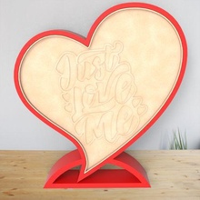 valentine's day lamp model 2 decoration names bright 3d print model - Mito3D