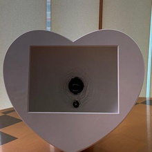 Sevgililer Günü lithophane kalbi durumunda ev durumda ışık kalp aşk 3d print model - Mito3D