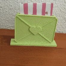 valentine's day mailbox art saint valentine heart love romantic beautifull message letter box 3d print model - Mito3D