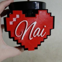 valentine's day mate valentine argentina drink heart love 3d print model - Mito3D