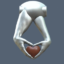 valentine's day symbol jewelry women woman man men valentin love heart valentinstag 3d print model - Mito3D