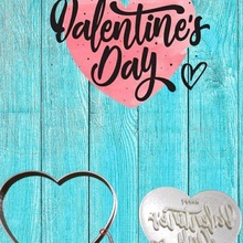 namorados coração biscoito carimbo cortador sobremesa arte amar valentin 3d print model - Mito3D