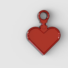 San Valentino cuore portachiavi moda catena decorazione regalo appendiabiti intercambiabile amore modulare giorno Accessori 3d print model - Mito3D