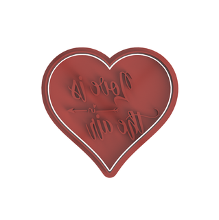 valentine cookie cutter love valentine's day celebration happy 3d print model - Mito3D