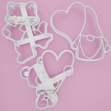 valentine cookie cutter set 14 3pcs love heart cute sweet naughty sex 3d print model - Mito3D