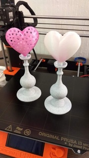 namorados coração presentes 3d impressão 3d print model - Mito3D