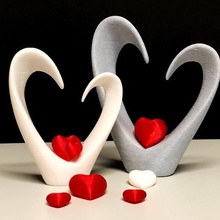 valentine heart art valentinsday hearts birthday wedding day valentine's 3d print model - Mito3D