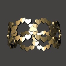 valentine ring 2022 jewelry valentin love heart woman man pental earring keyring 3d print model - Mito3D