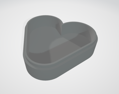 valentines - love heart box hearts 3d print model - Mito3D