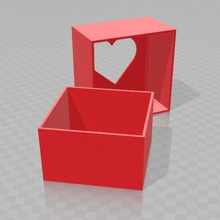 san valentino scatola moda amore regalo 3d print model - Mito3D