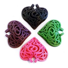 Sevgililer hediye takı kutusu dekorasyon kalp kalpler kolye bitkiler 3d print model - Mito3D