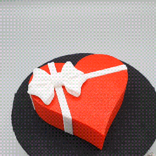 valentines heart gift box storage 3d print model - Mito3D