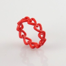 valentines set jewelry 3d print model - Mito3D