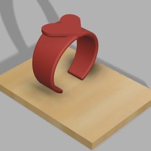 valentinesday presente ring joyería 3d print model - Mito3D