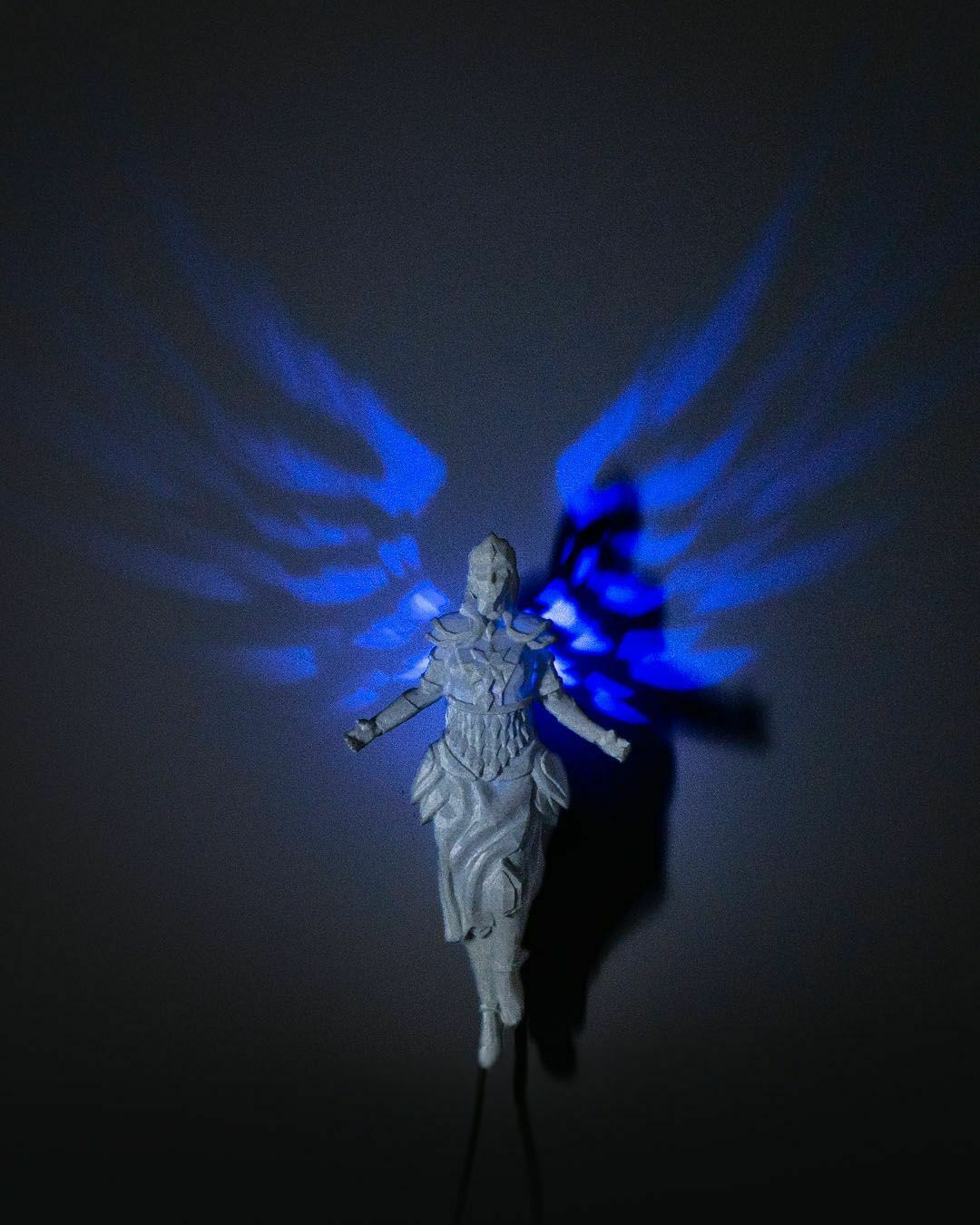 Valquíria casa Luminaria abajur 3D print model - Mito3D