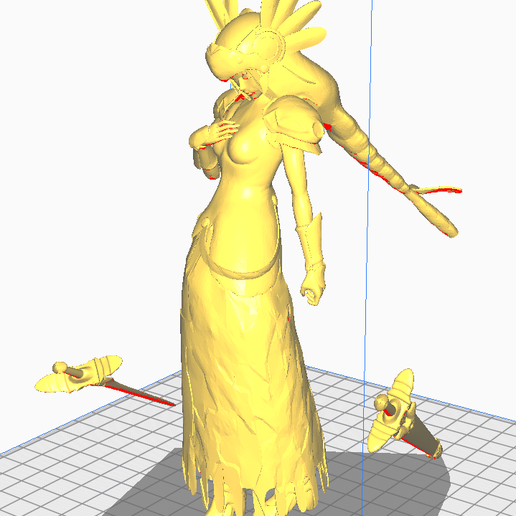 valchiria profilo 3D print model - Mito3D