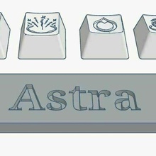 valorant astra abilities custom keycaps debossed design keycap nova pulse form gravity nebula dissipate 3d print model - Mito3D