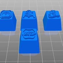valoroso Camera keycaps 3d print model - Mito3D
