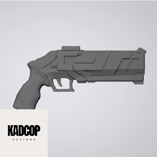 valorant chamber revolver cosplay gun riot leagueoflegends pistol 3d print model - Mito3D