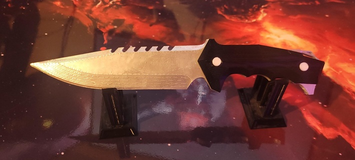 valoroso classico coltello gioco predefinito tiratore sommossa Giochi airsoft pugnale self defense accedere tagliare cosplay jett reyna 3d print model - Mito3D