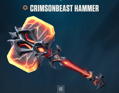 valorant crimsonbeast hammer viper game cute prime karambit knife toy xenohunter raze venturi luna rabbit 3d print model - Mito3D
