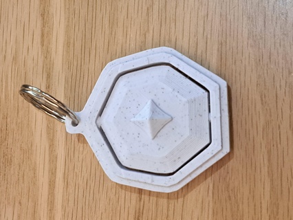 valorant diamond rank buddy keychain 3d print model - Mito3D