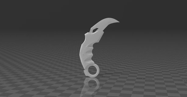 yiğit bıçak paket oni Katana reaver karambit yakın dövüş oyun kolay bıçaklar 3d print model - Mito3D