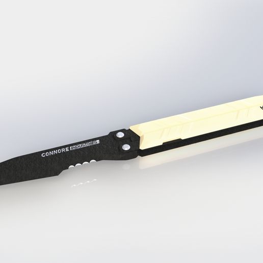 tapfer Nahkampf Messer Aufklärung Spiel Waffe Cosplay 3d drucken randalieren 3D print model - Mito3D