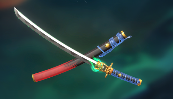 valorante oni 20 katana samurai espada 3d print model - Mito3D