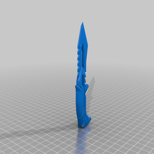 valorante protocolo 781 cuchillo herramienta cosplay apuntalar arma pelea confusa 3d impresión 3d print model - Mito3D