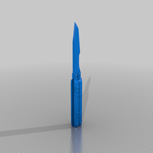valoroso recon corpo sólido ferramenta lâmina borboleta faca jogos liga legendas tumulto 3d impressão 3d print model - Mito3D