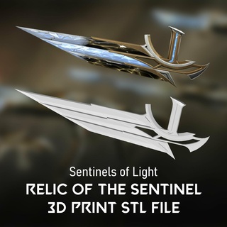 valoroso relíquia sentinela 3d impressão stl 3d print model - Mito3D