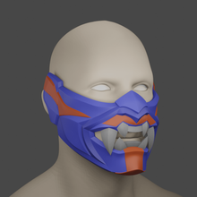 valorante yoru máscara cosplay 3d impresión 3d print model - Mito3D