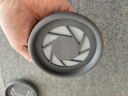 valve aperture science coaster design gaming portal half-life black mesa 3d print model - Mito3D